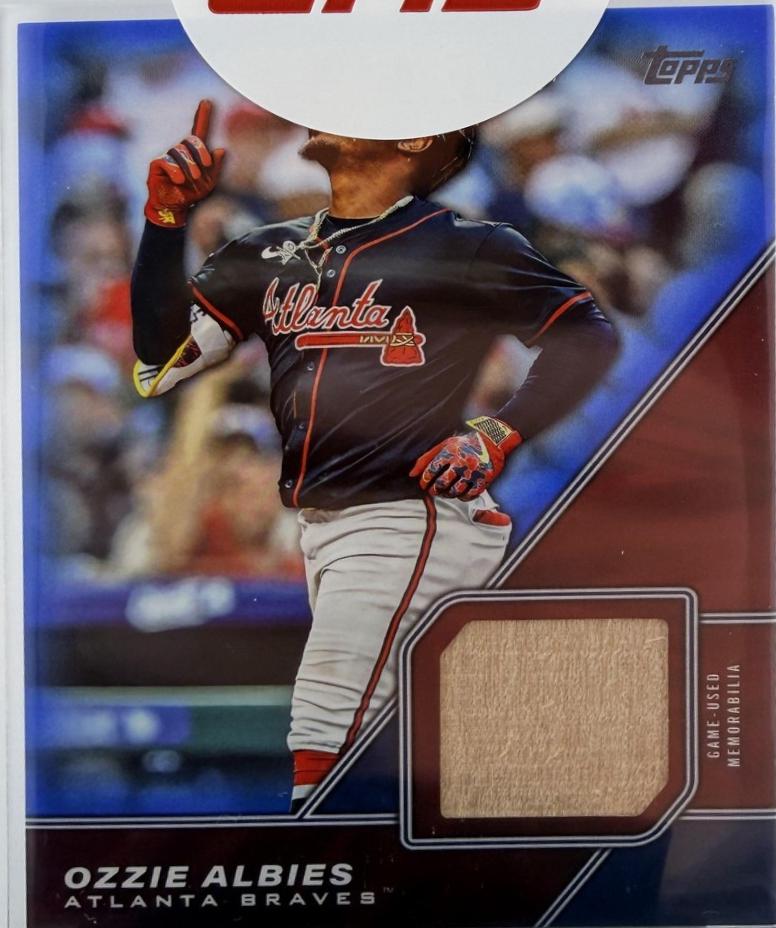 Ozzie Albies [Blue] #MLM-OA