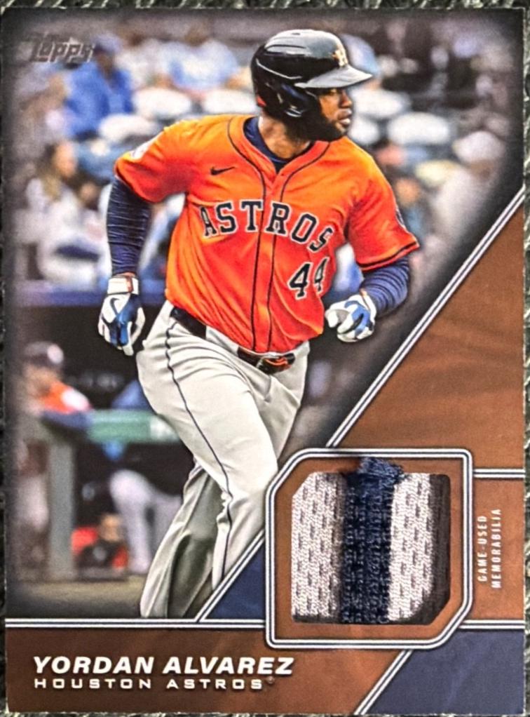 Yordan Alvarez [Black] #MLM-YA