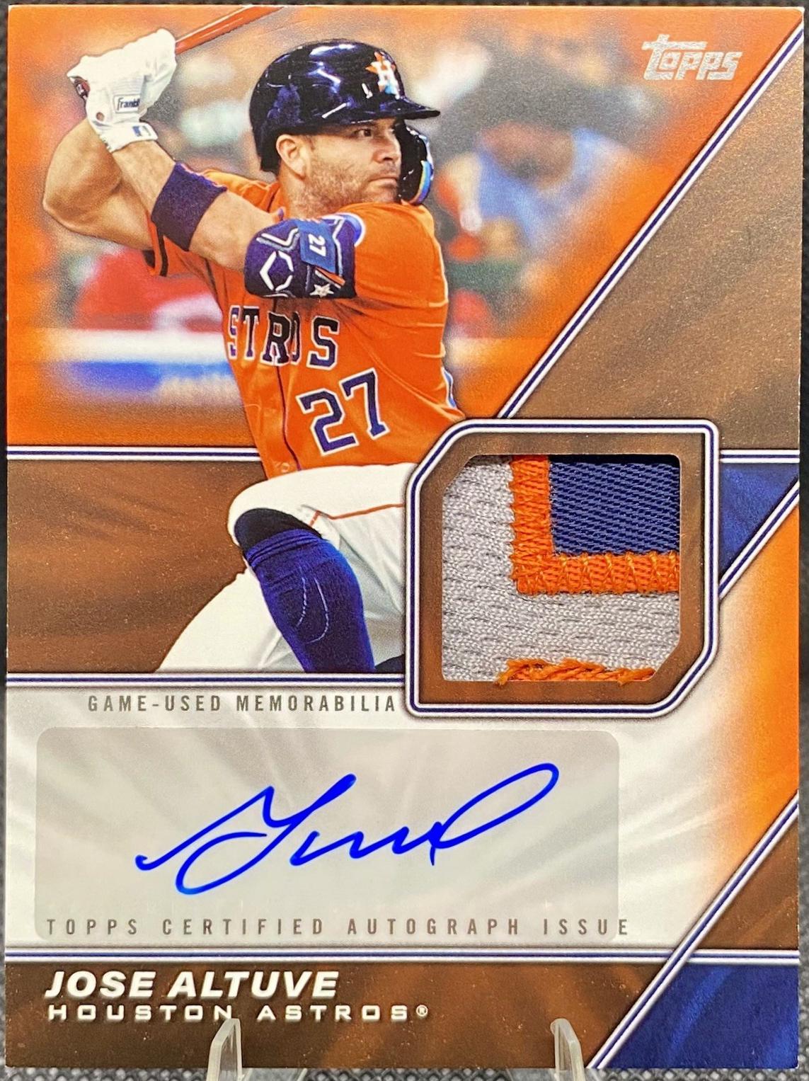 Jose Altuve [Orange] #MLMA-JA