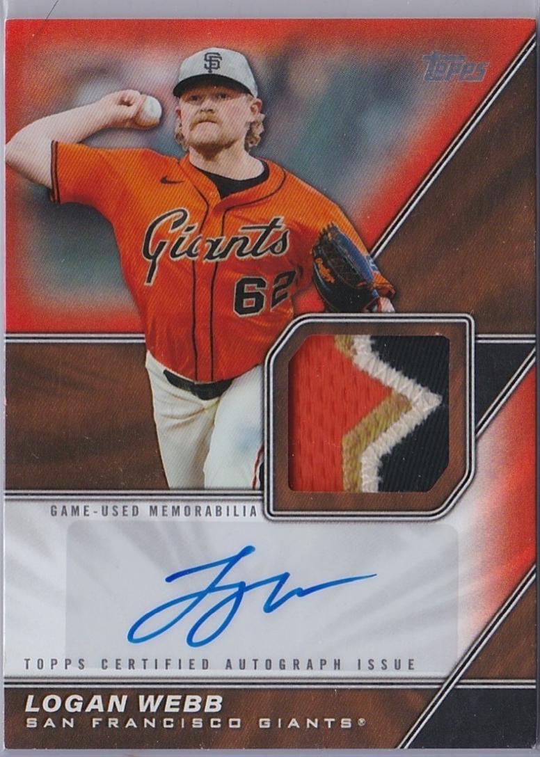 Logan Webb [Orange] #MLMA-LW