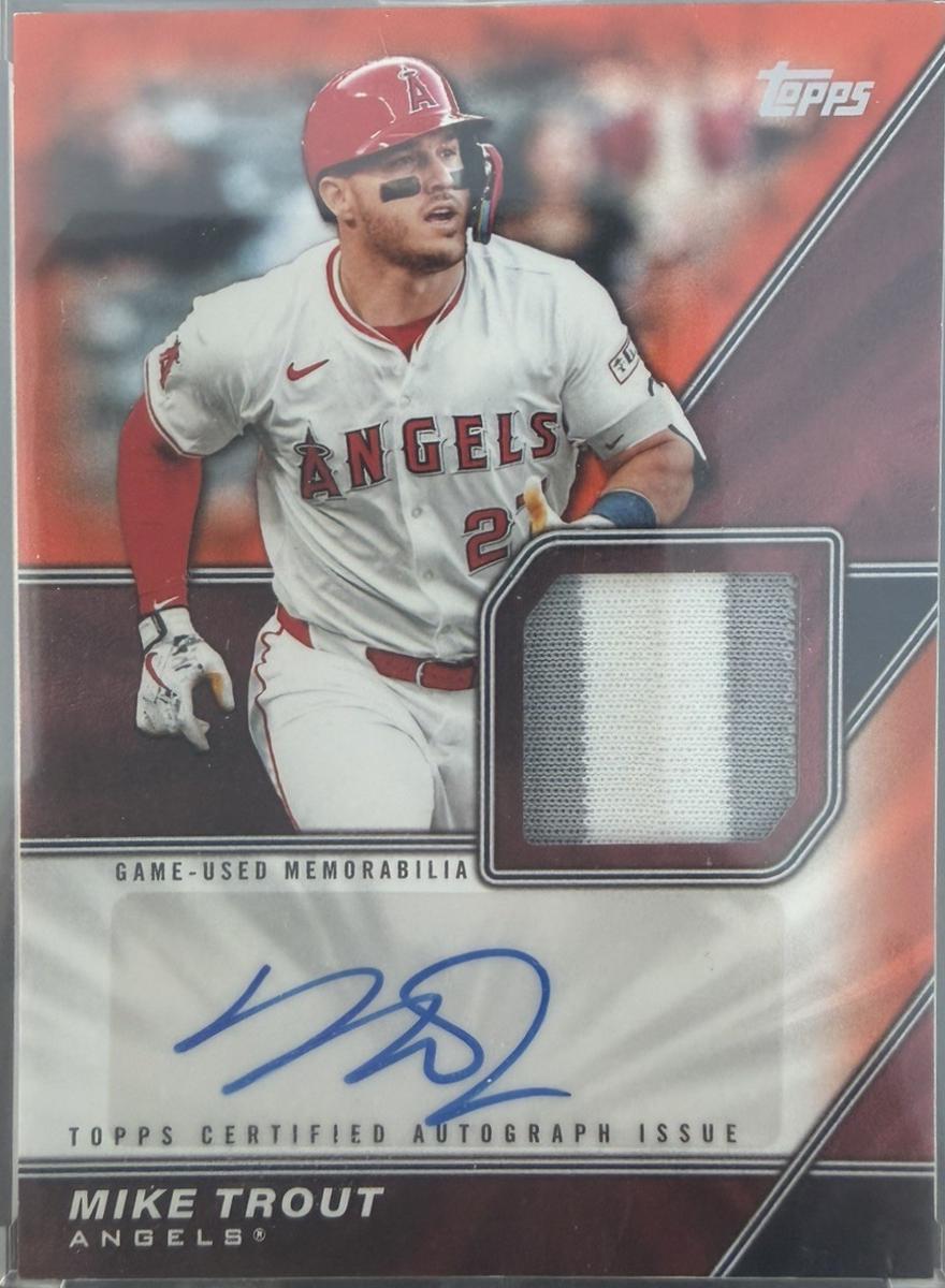 Mike Trout [Orange] #MLMA-MT