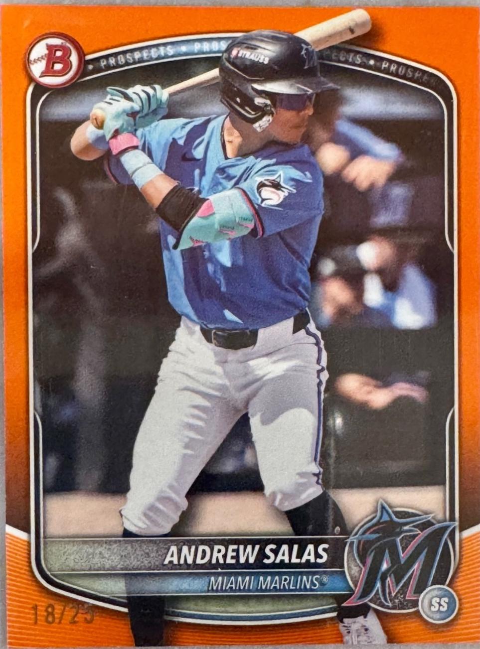 Andrew Salas [Orange] #BD-34
