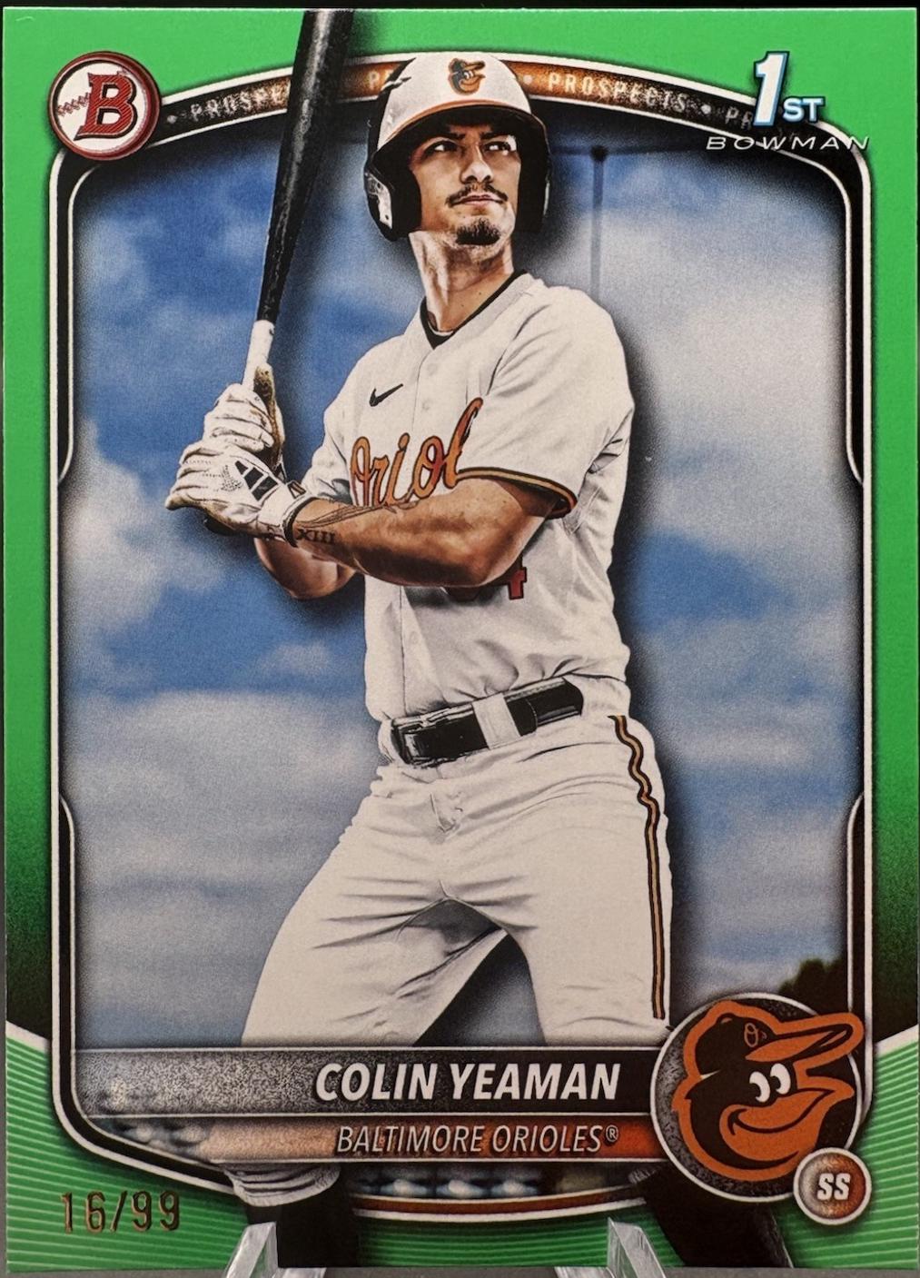 Colin Yeaman [Green] #BD-47