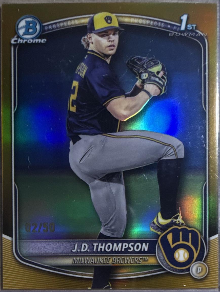 J.D. Thompson [Gold] #BD-14