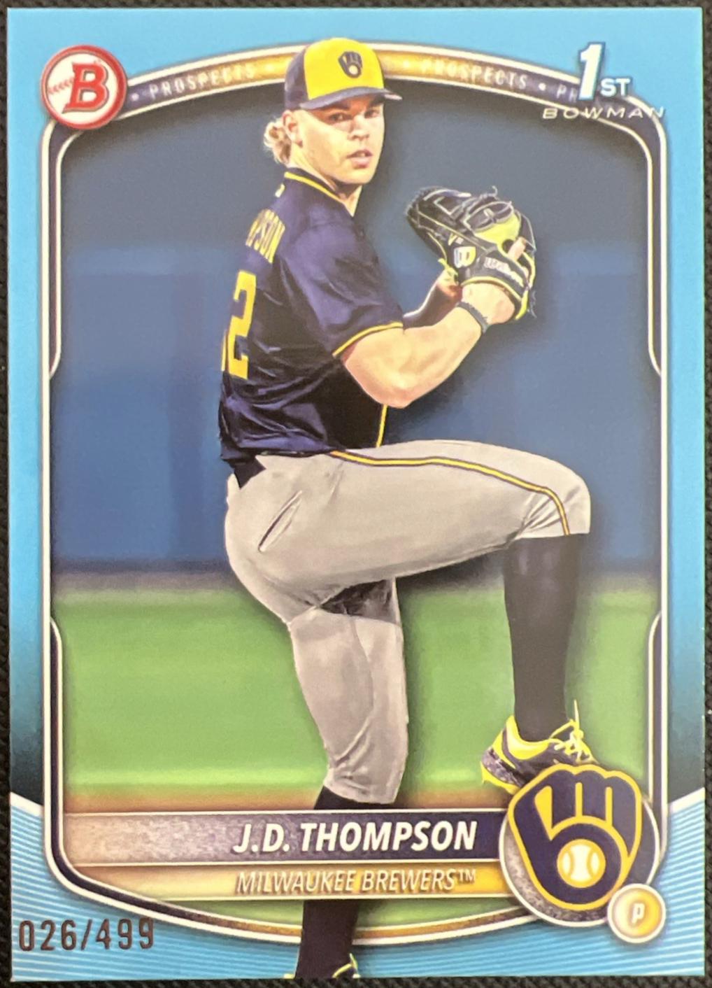 J.D. Thompson [Sky Blue] #BD-14