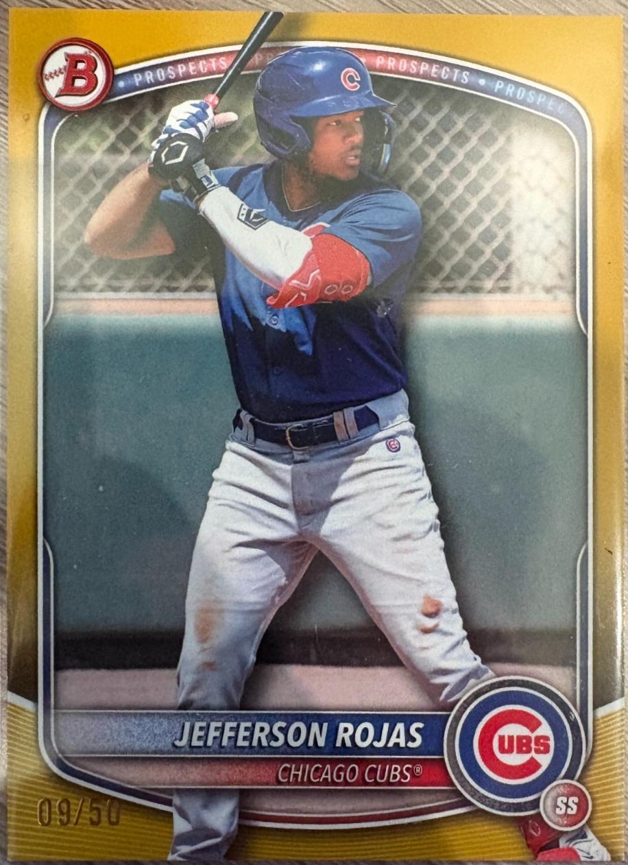 Jefferson Rojas [Gold] #BD-75