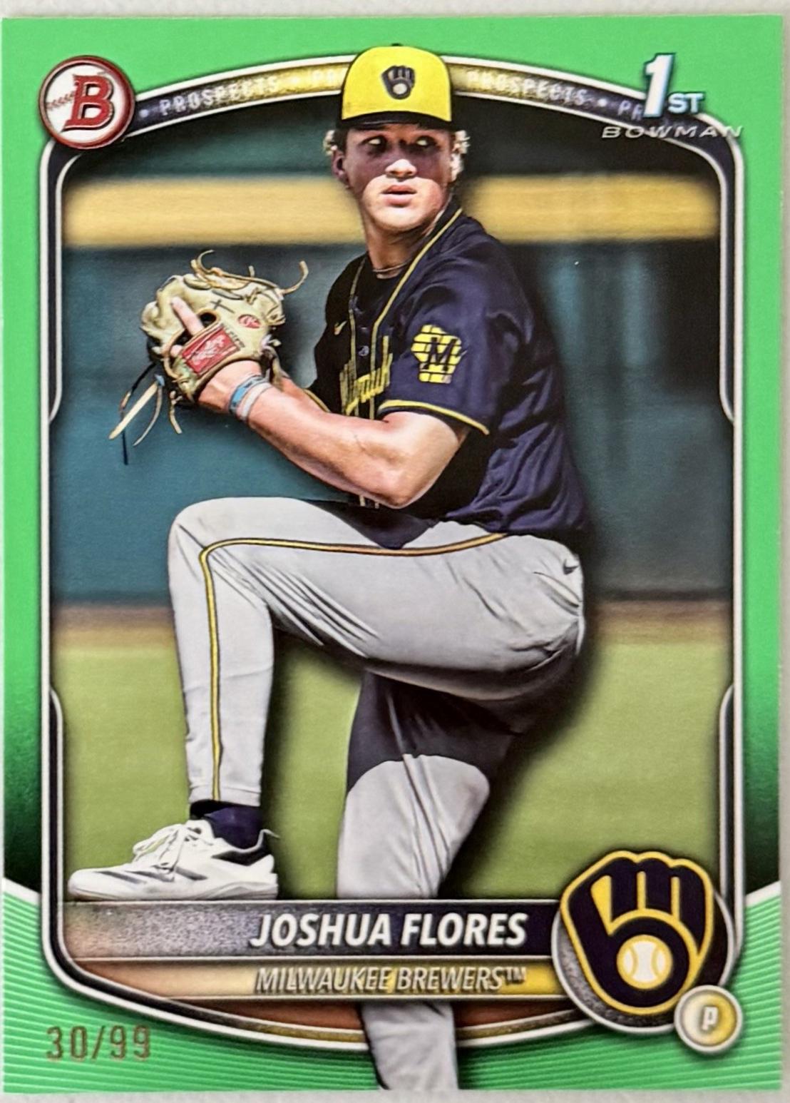 Joshua Flores [Green] #BD-82