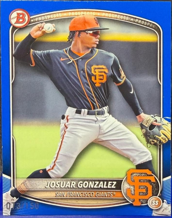 Josuar Gonzalez [Blue] #BD-182