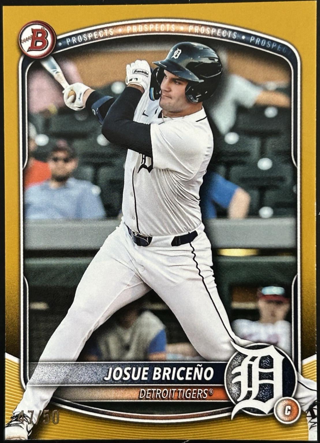 Josue Briceno [Gold] #BD-60
