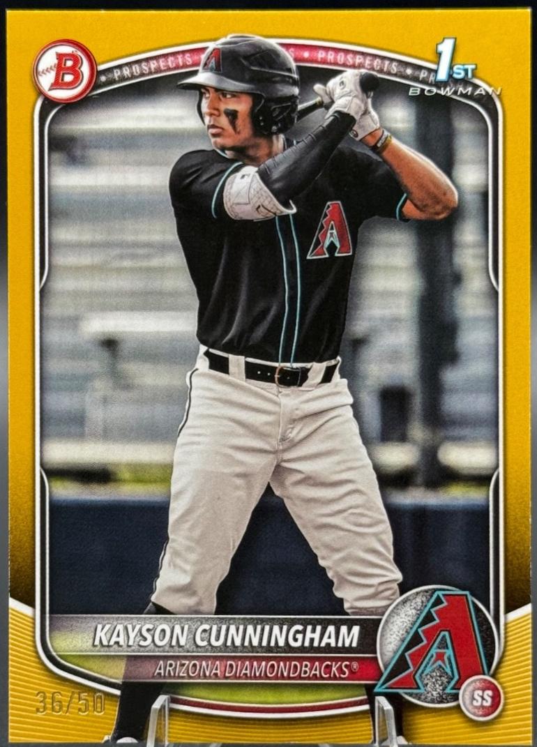 Kayson Cunningham [Gold] #BD-84