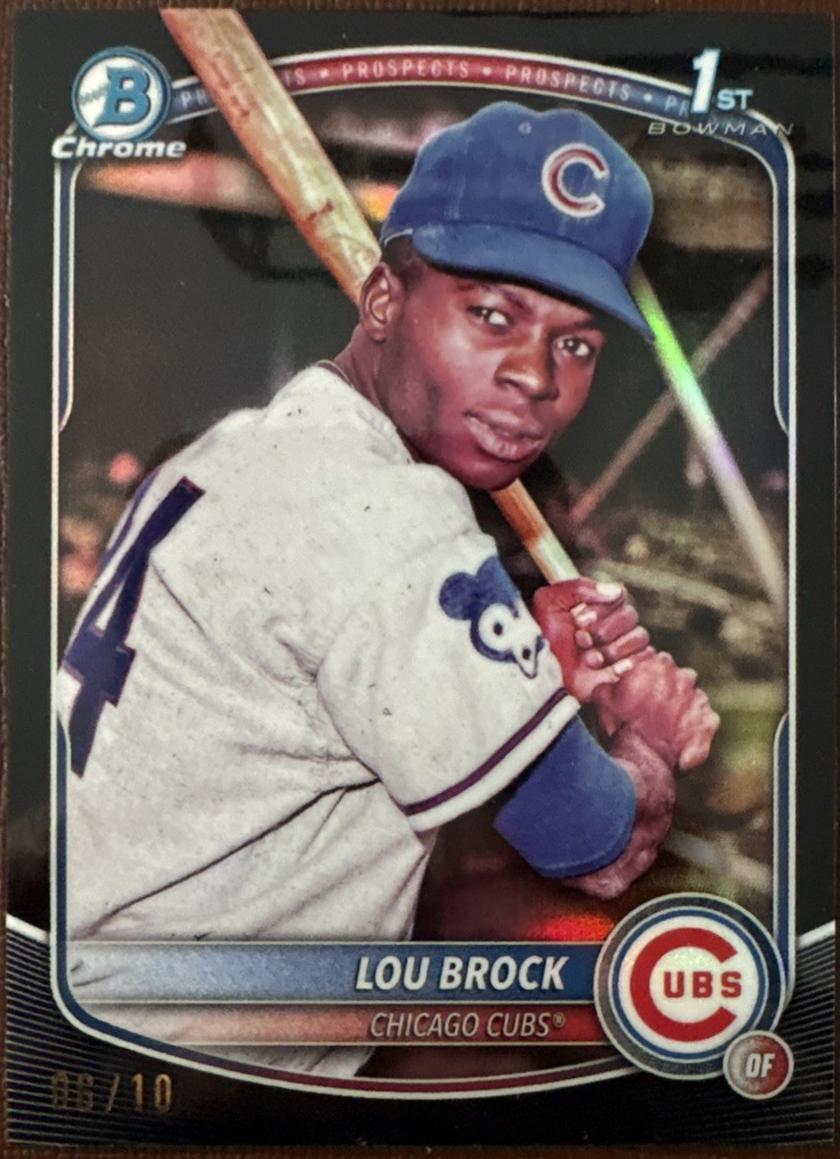 Lou Brock [Black Retrofractor] #BD-202