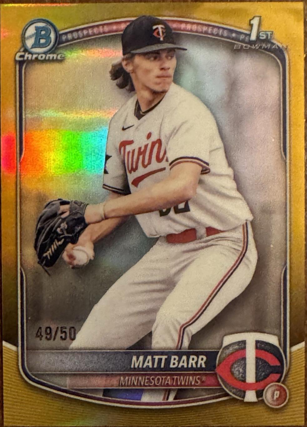Matt Barr [Gold] #BD-154