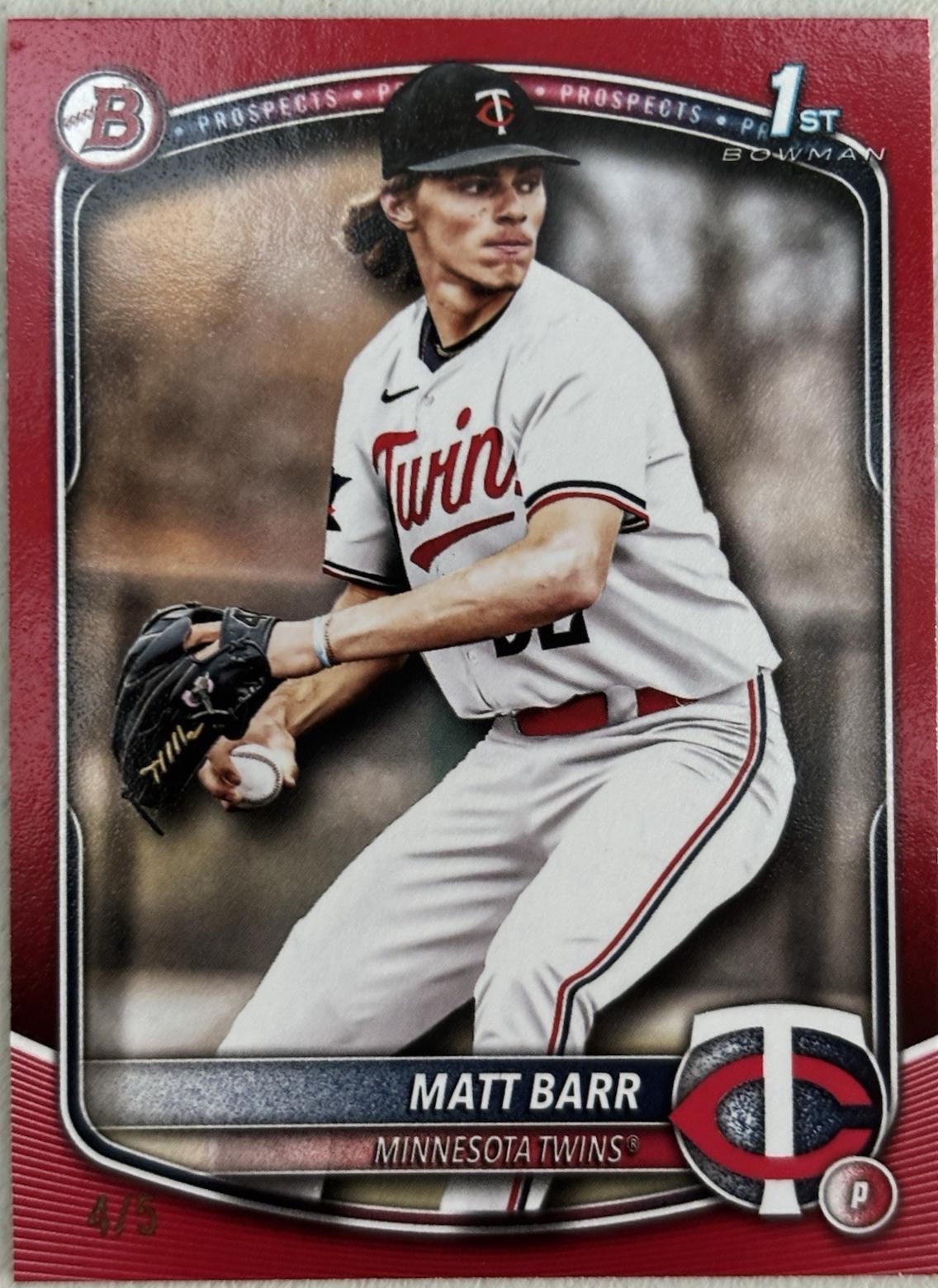 Matt Barr [Red] #BD-154