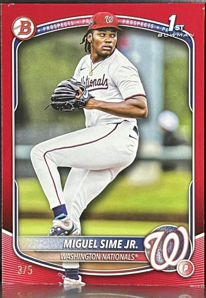 Miguel Sime Jr. [Red] #BD-181