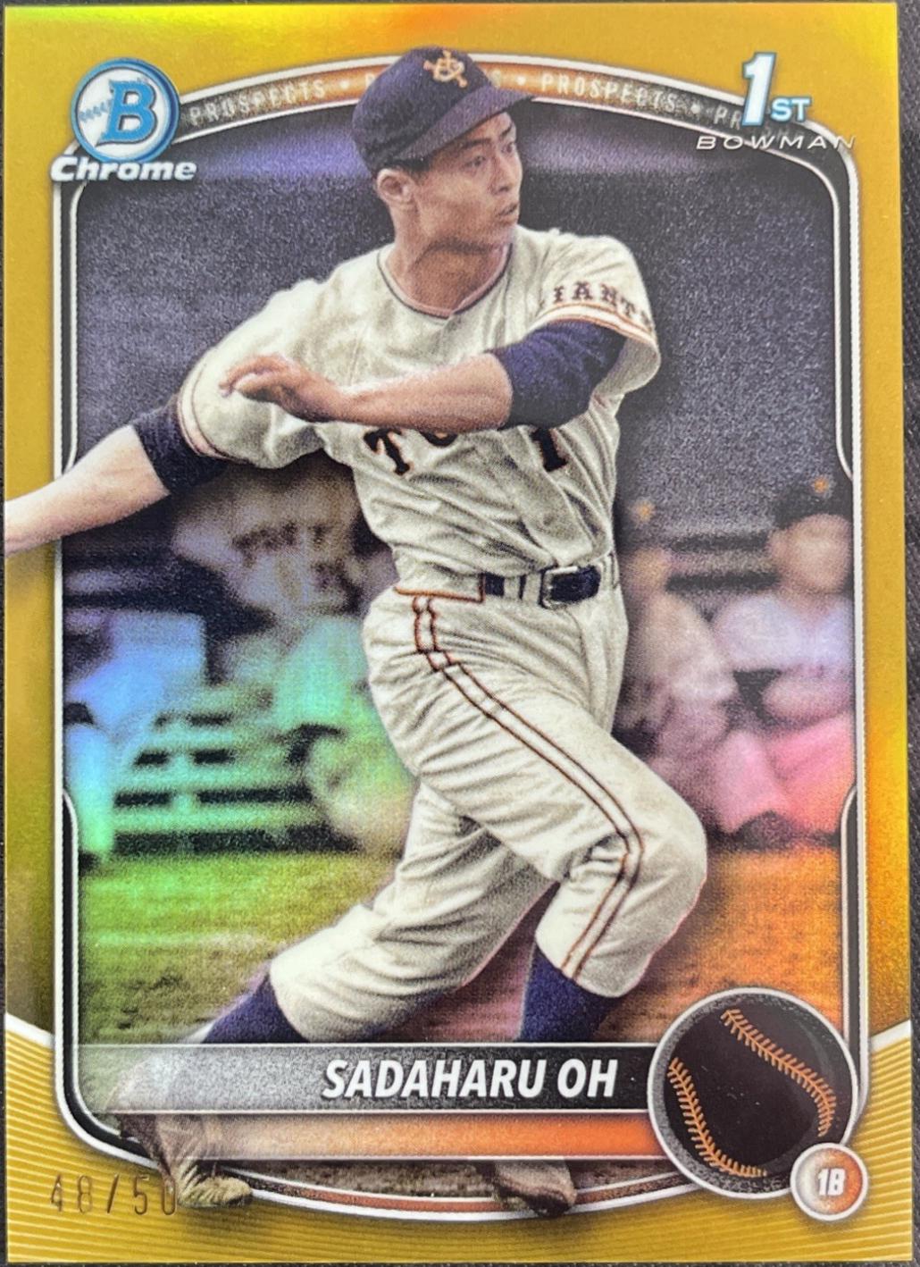 Sadaharu Oh [Gold Retrofractor] #BD-201