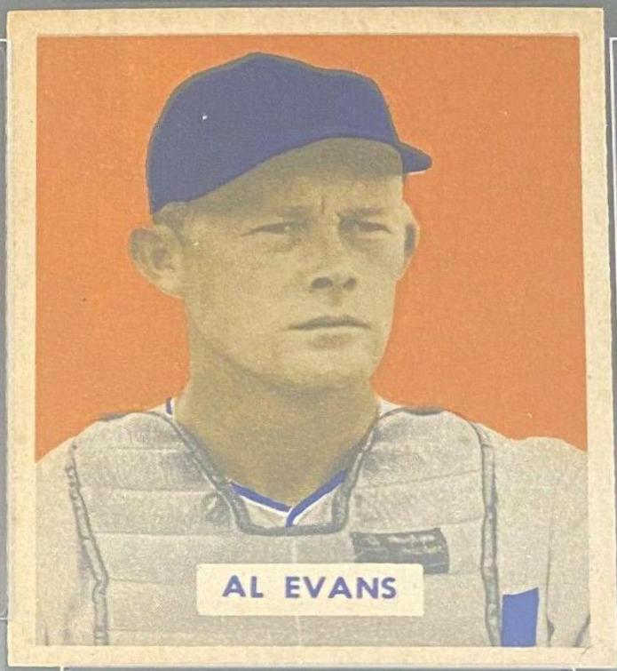 Al Evans [Script Name on Back] #132