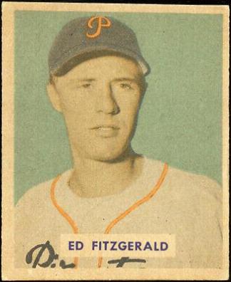 Ed Fitzgerald [Printed Name on Back] #109
