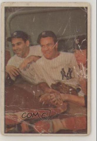 Hank Bauer, Mickey Mantle, Yogi Berra #44