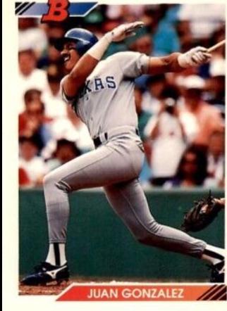 Juan Gonzalez #84