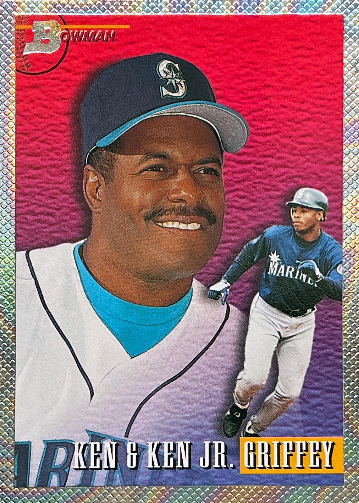 Ken Griffey Jr., Ken Griffey Sr. [Foil] #703