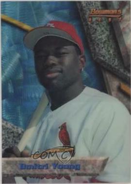 Dmitri Young [Blue Refractor] #75