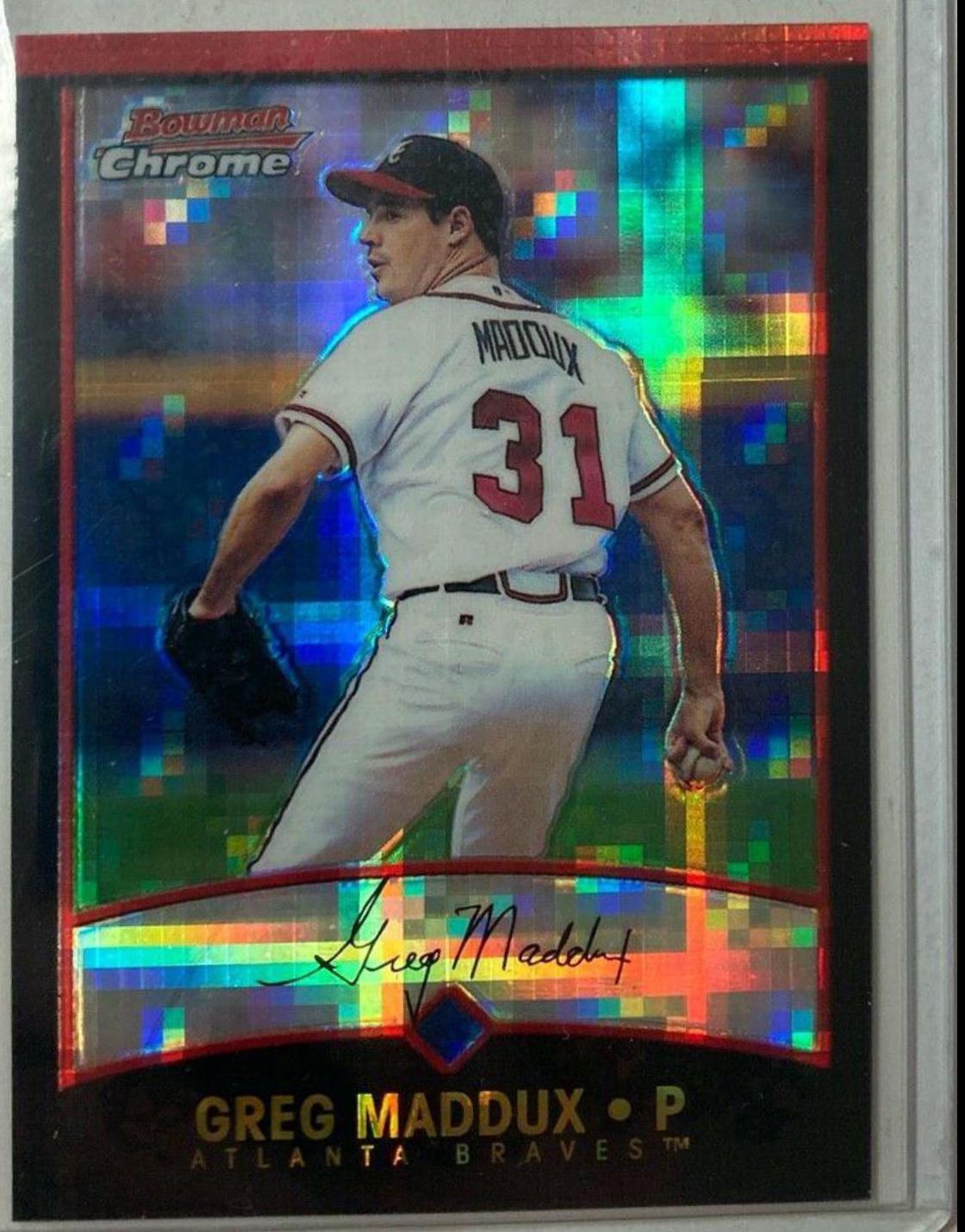 Greg Maddux [Xfractor] #13