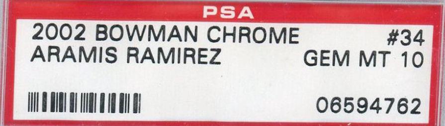 Aramis Ramirez #34