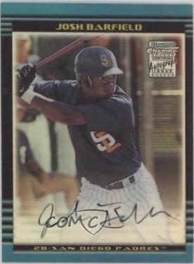 Josh Barfield [Autographed Refractor] #390