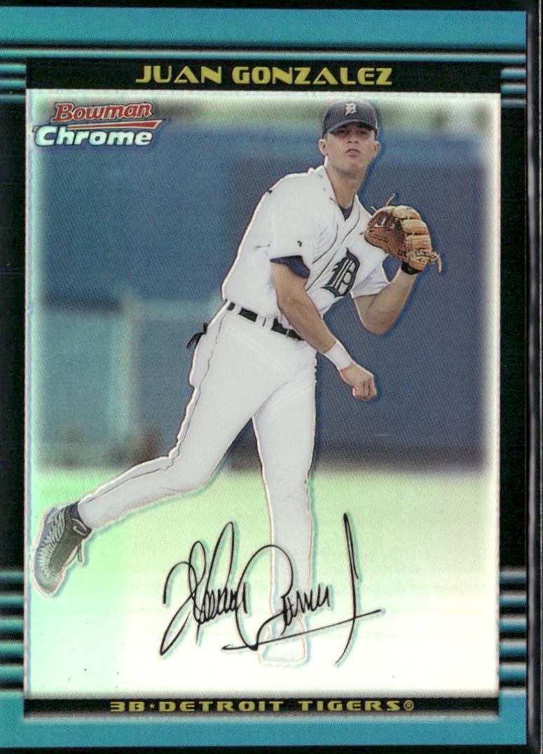 Juan Gonzalez [Refractor] #196