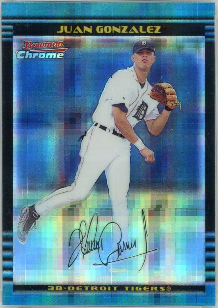 Juan Gonzalez [Xfractor] #196