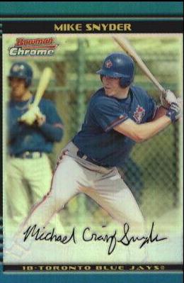 Mike Snyder [Refractor] #176