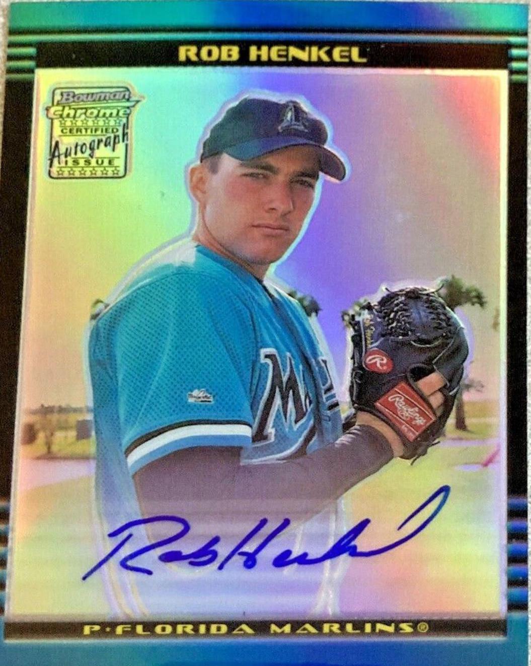 Rob Henkel [Autographed Refractor] #393