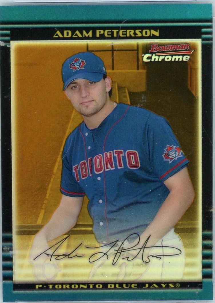 Adam Peterson [Gold Refractor] #46