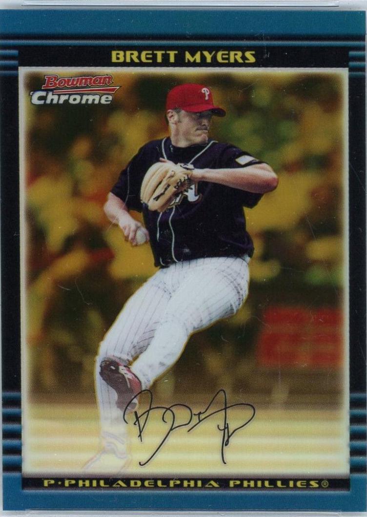 Brett Myers [Gold Refractor] #125