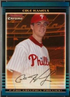 Cole Hamels [Gold Refractor] #17
