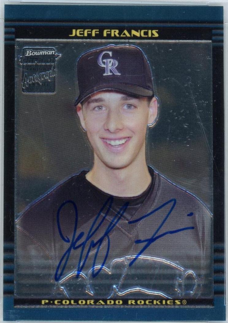 Jeff Francis [Auto. Refractor] #169