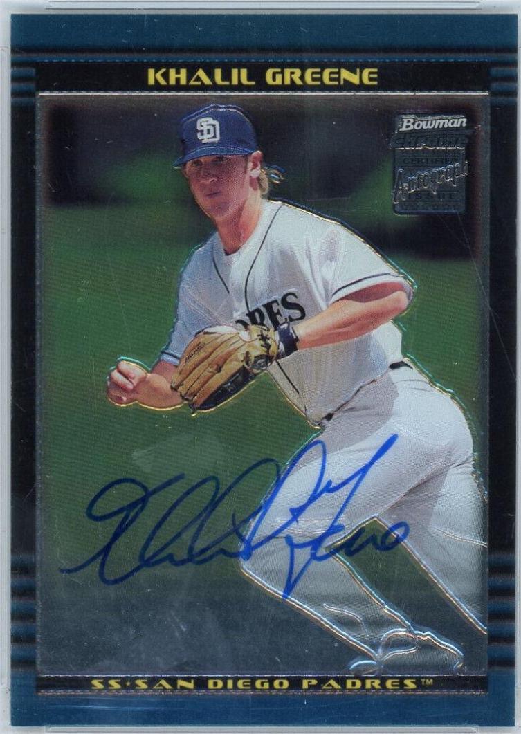 Khalil Greene [Auto. Refractor] #174