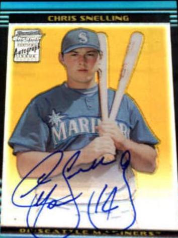 Chris Snelling [Gold Refractor Autograph] #384