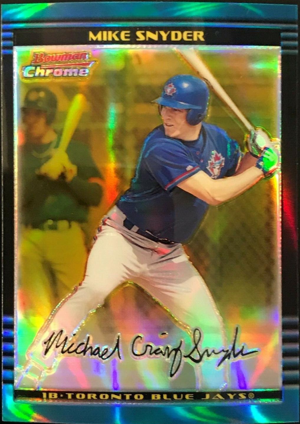 Mike Snyder [Gold Refractor] #176