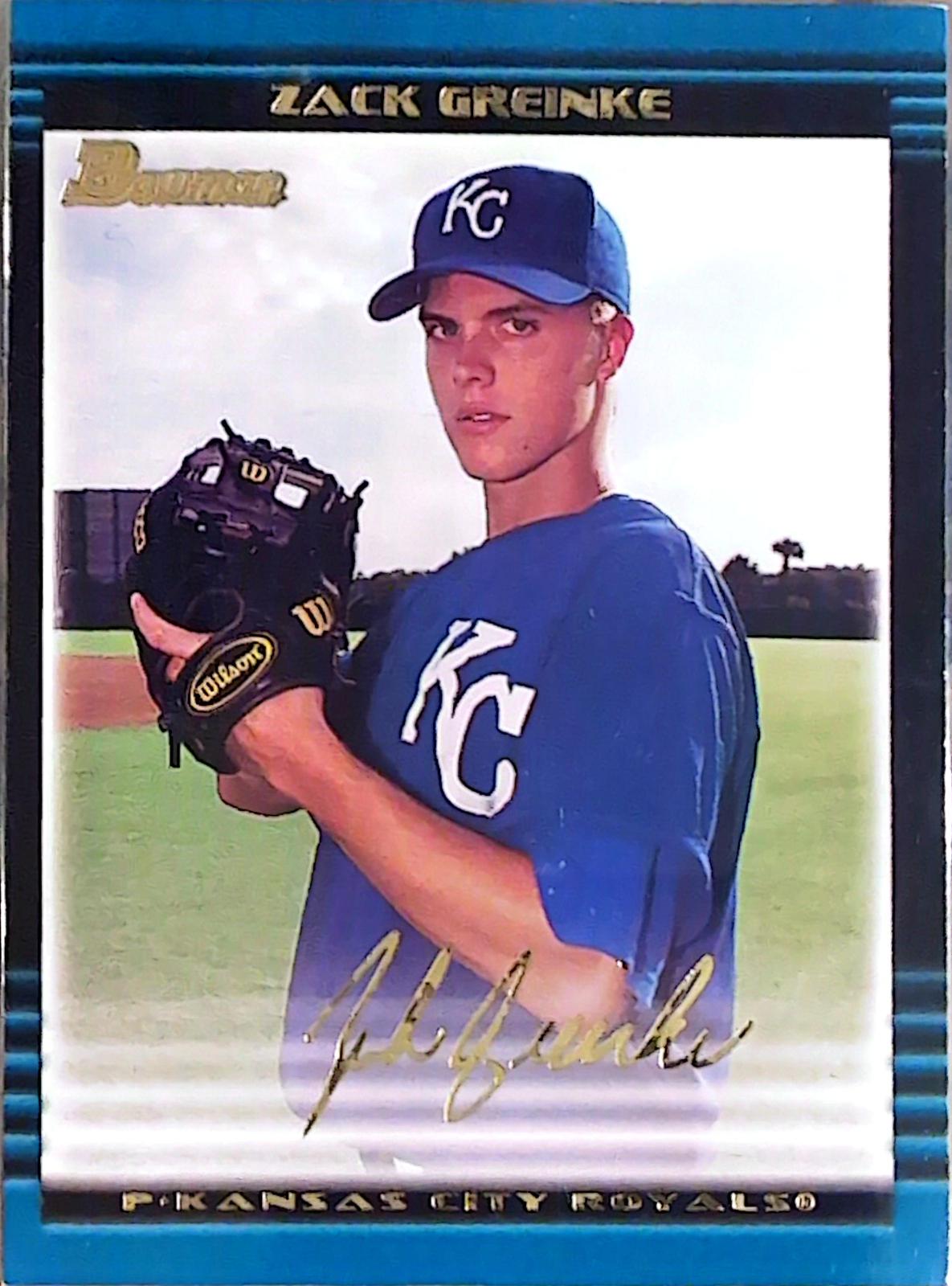 Zack Greinke [Gold] #6