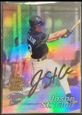 Jason St. Clair [Autographed Gold] #149