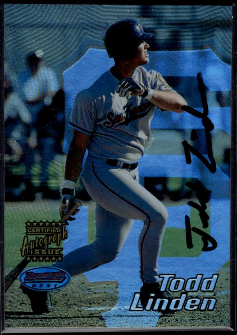 Todd Linden [Autographed Gold] #167