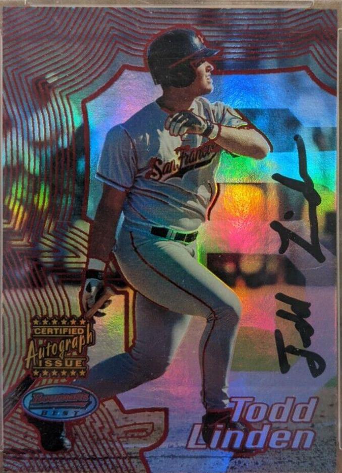 Todd Linden [Autographed Red] #167