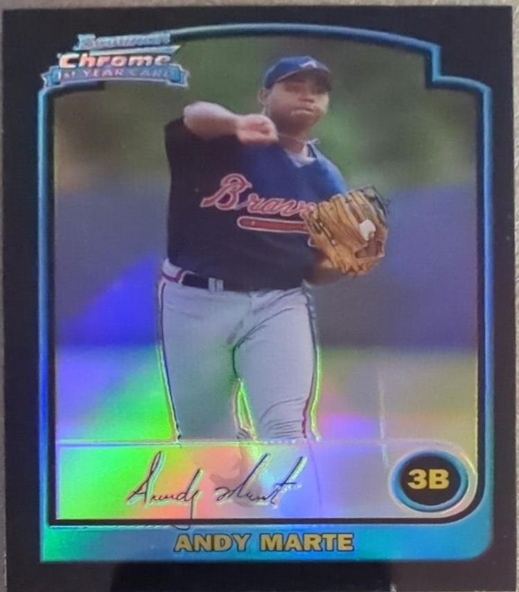 Andy Marte [Blue Refractor] #255