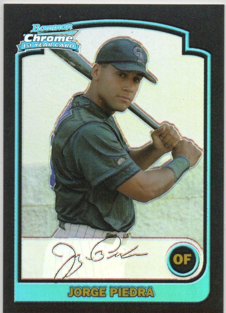 Jorge Piedra [Refractor] #282