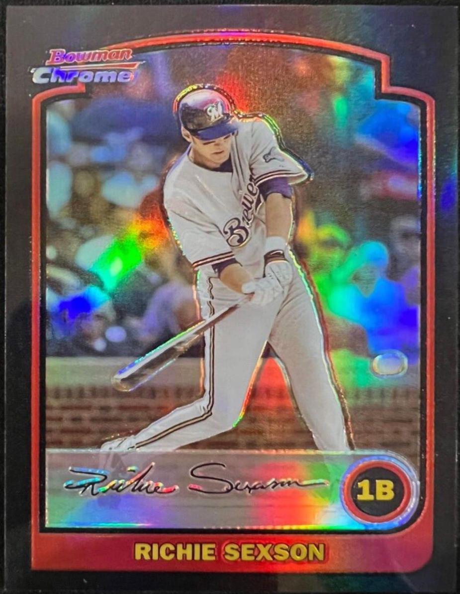 Richie Sexson [Gold Refractor] #14