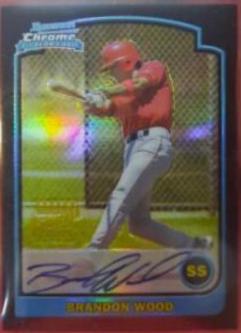 Brandon Wood [Auto. Refractor] #BDP170