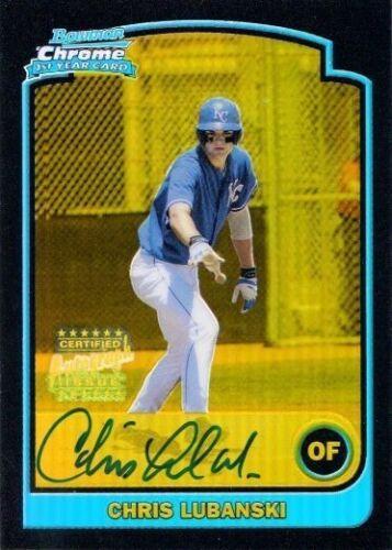 Chris Lubanski [Auto Gold Refractor] #BDP166