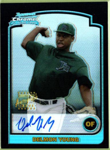 Delmon Young [Auto. Refractor] #BDP176