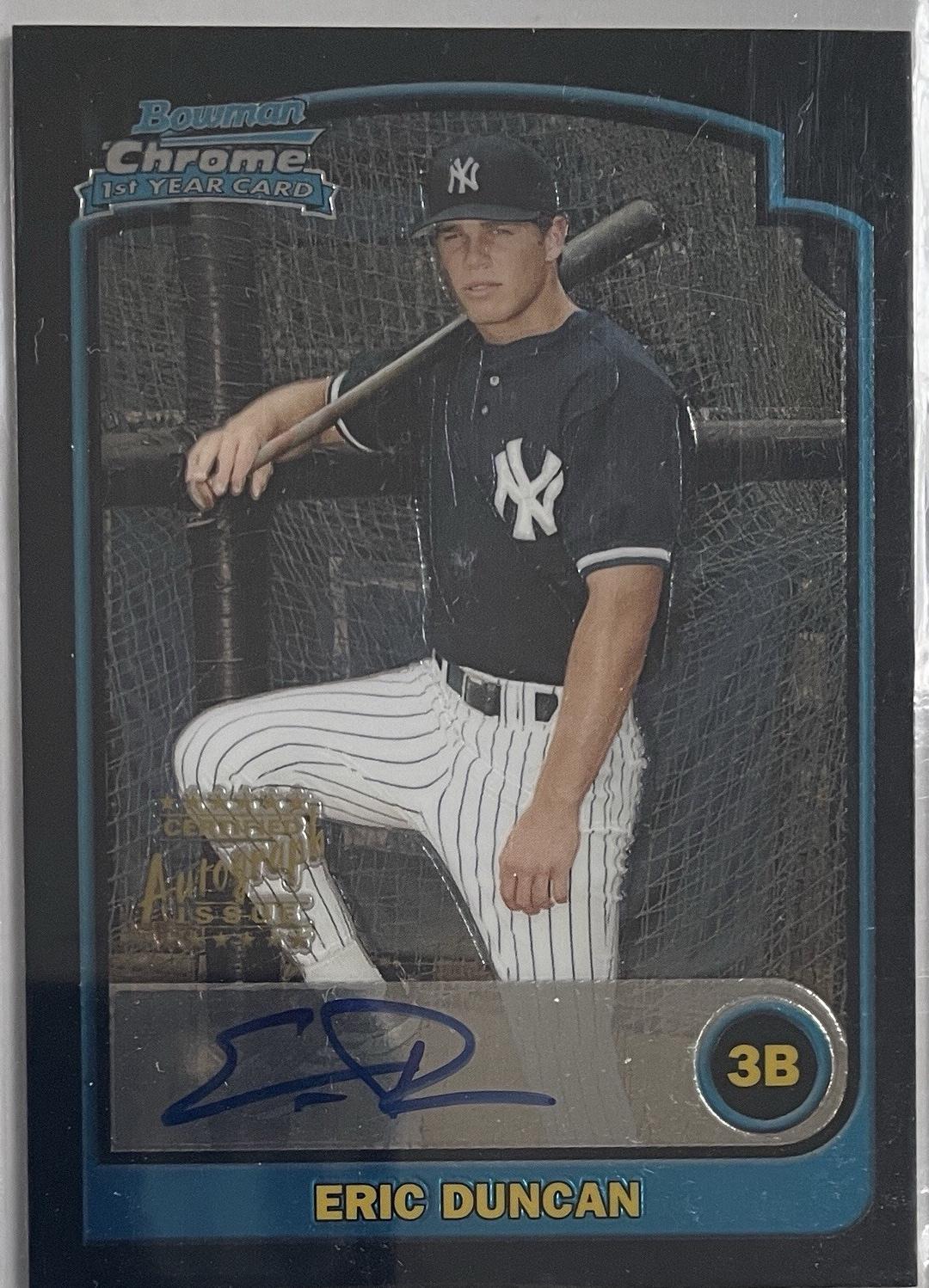 Eric Duncan [Autograph] #BDP173